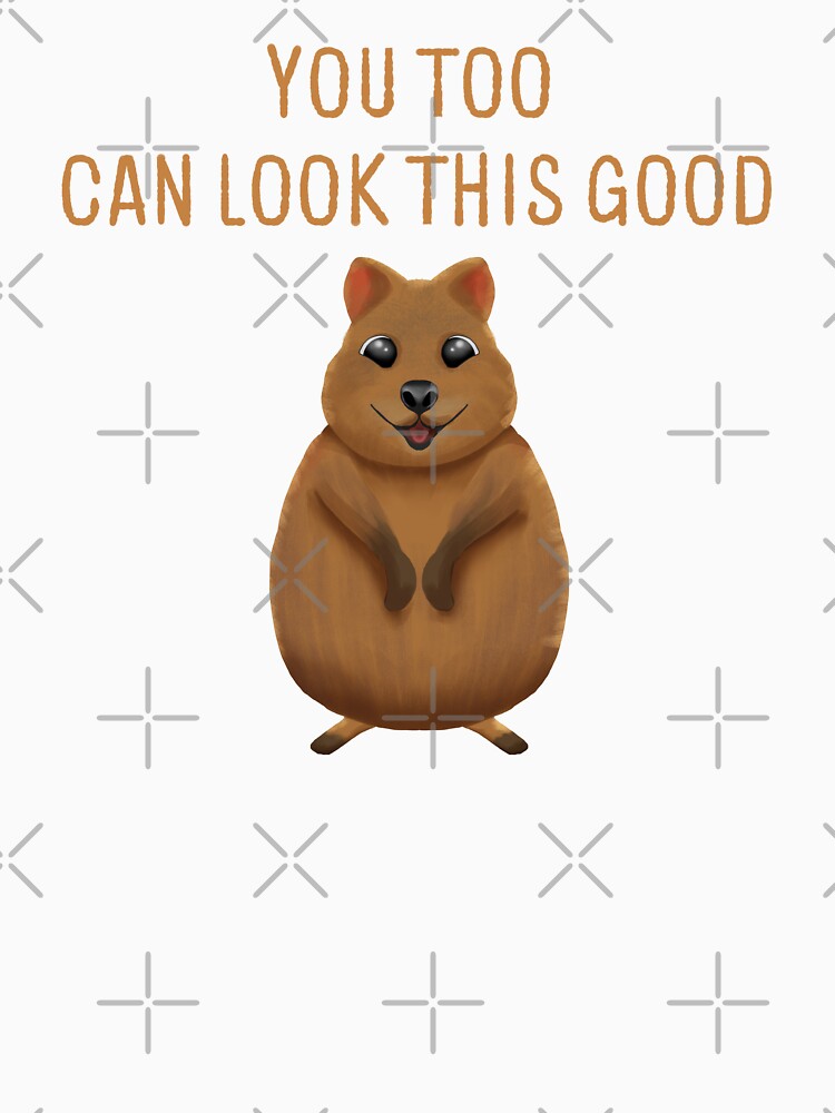 Happy Chubby Little Quokka by OcurrenciaStore