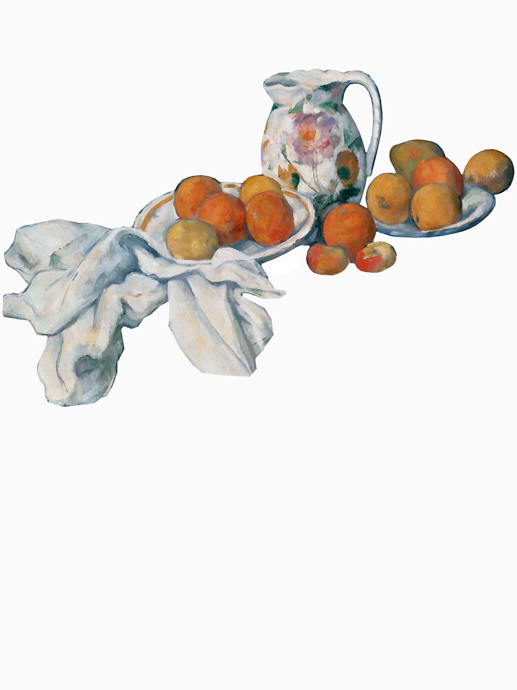 Paul Cézanne - Still Life with a Curtain by elinaarbidane