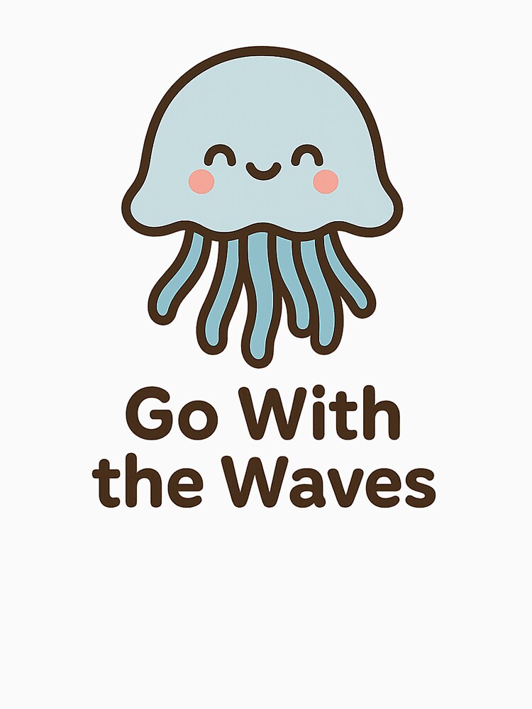 Kawaii Jellyfish — Go With the Waves by Dream Machine