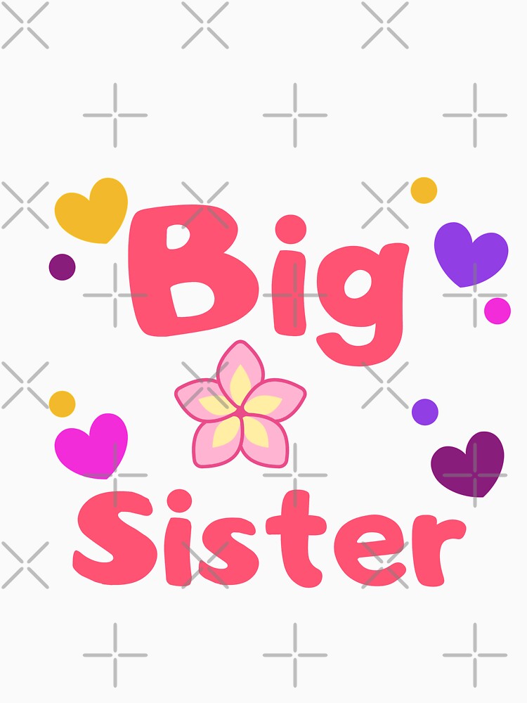 Big Sister New Baby Announcement Tee Big Sister Finally for Future Big Sister by Kaladzishop