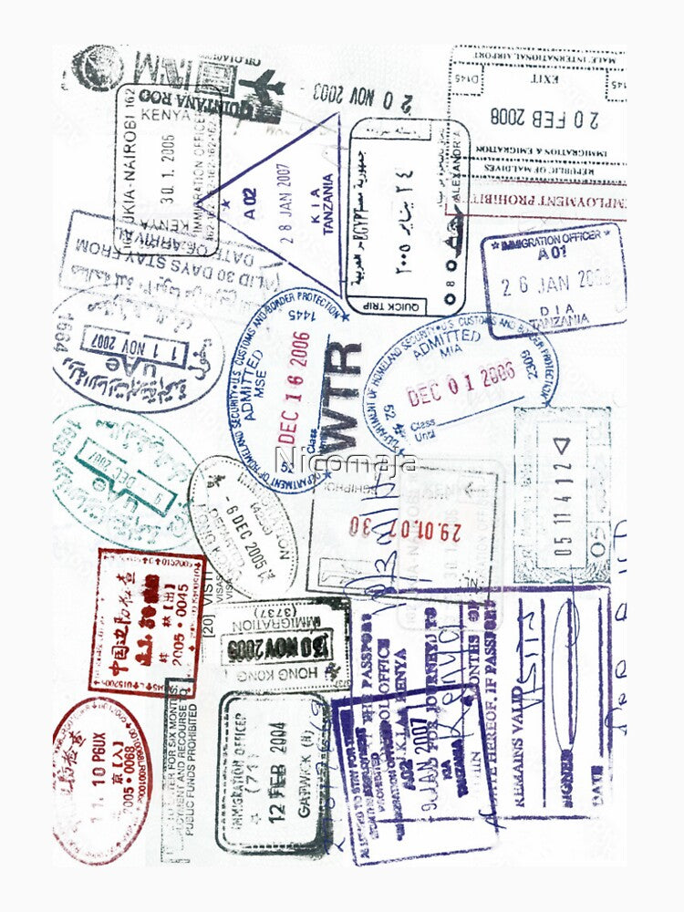 Passport print by Nicomaja