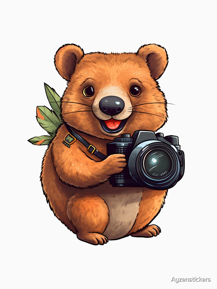 Quokka Taking a Photo by Ayzenstickers