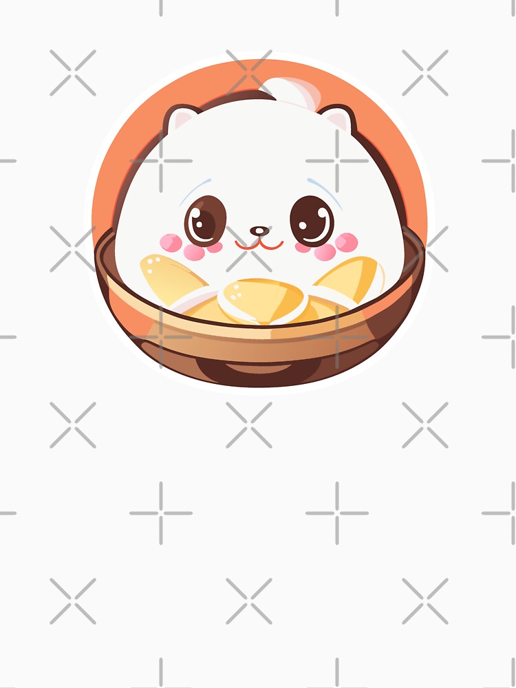 Adorable Kawaii Dumpling by Arienrod's Designs