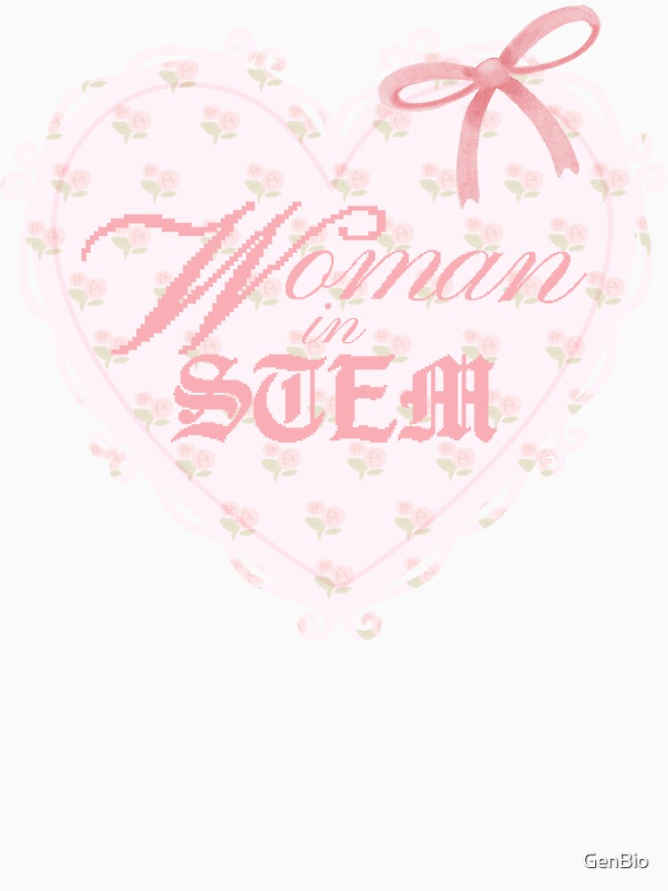Woman in STEM Rose Heart Coquette by GenBio