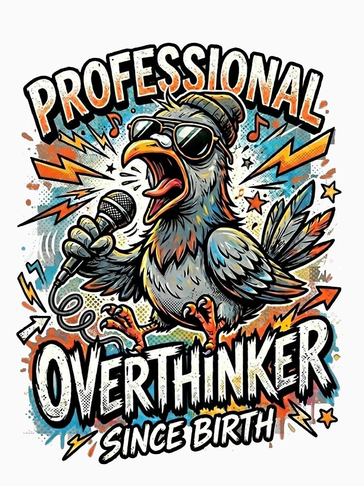 PROFESSIONAL OVERTHINKER by MEME DISTRICT