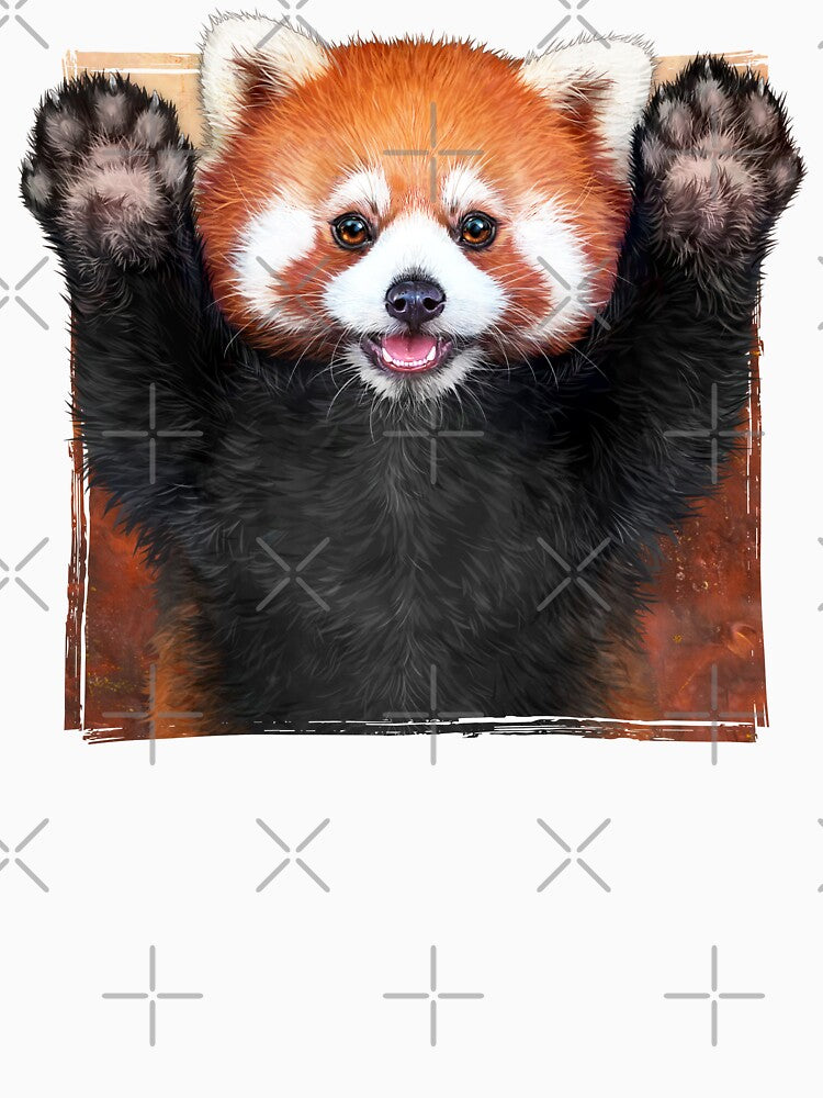 Red Panda Painting by Anthalya