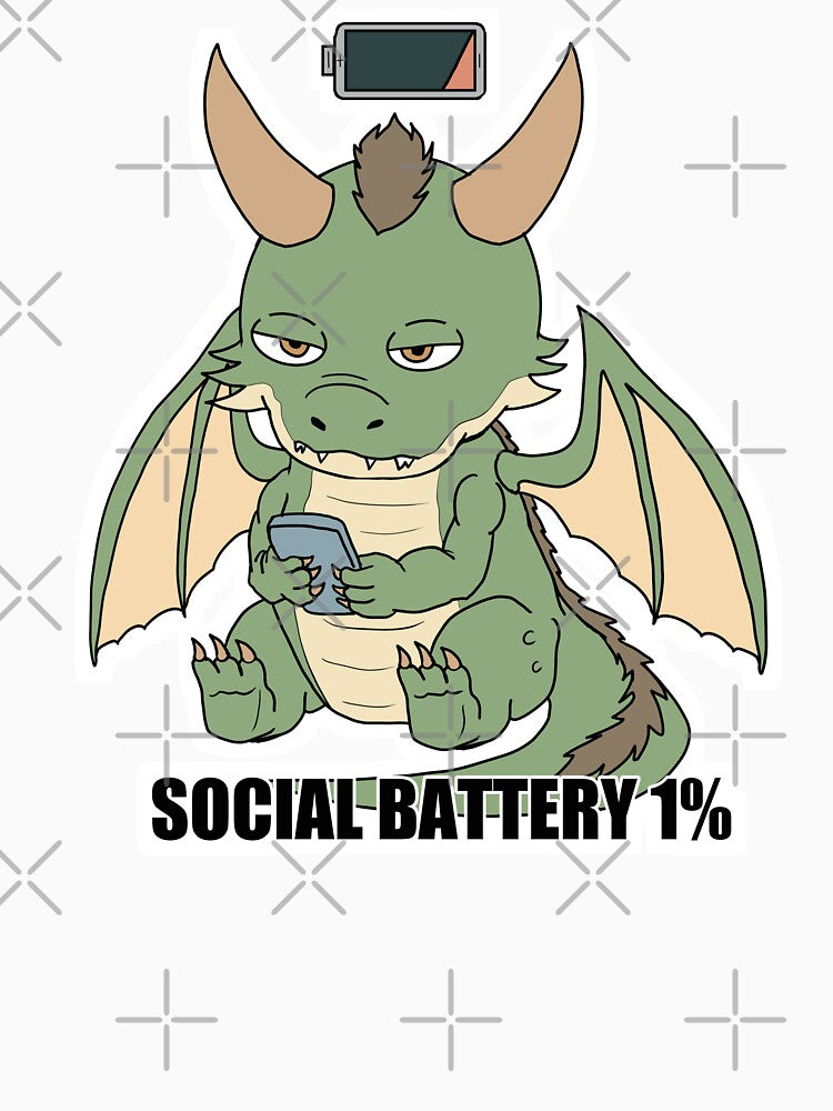 Antisocial Dragon by Crymson5Moon