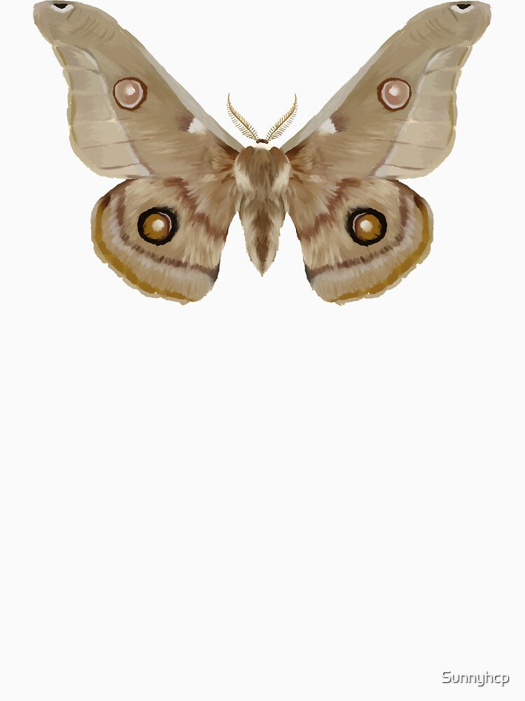 Polyphemus Moth Design by Sunnyhcp