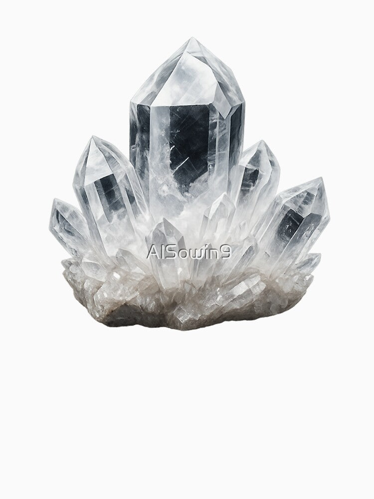 Clear Crystal Quartz Cluster by AlSowin9