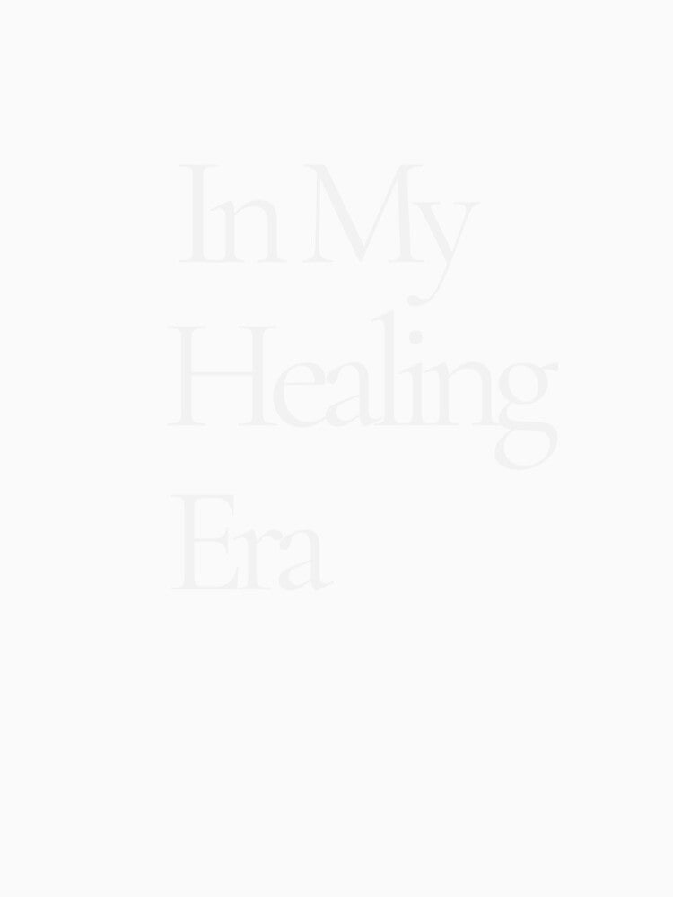 In My Healing Era – Minimalist Feminine Self Growth Shirt by CalmMandala