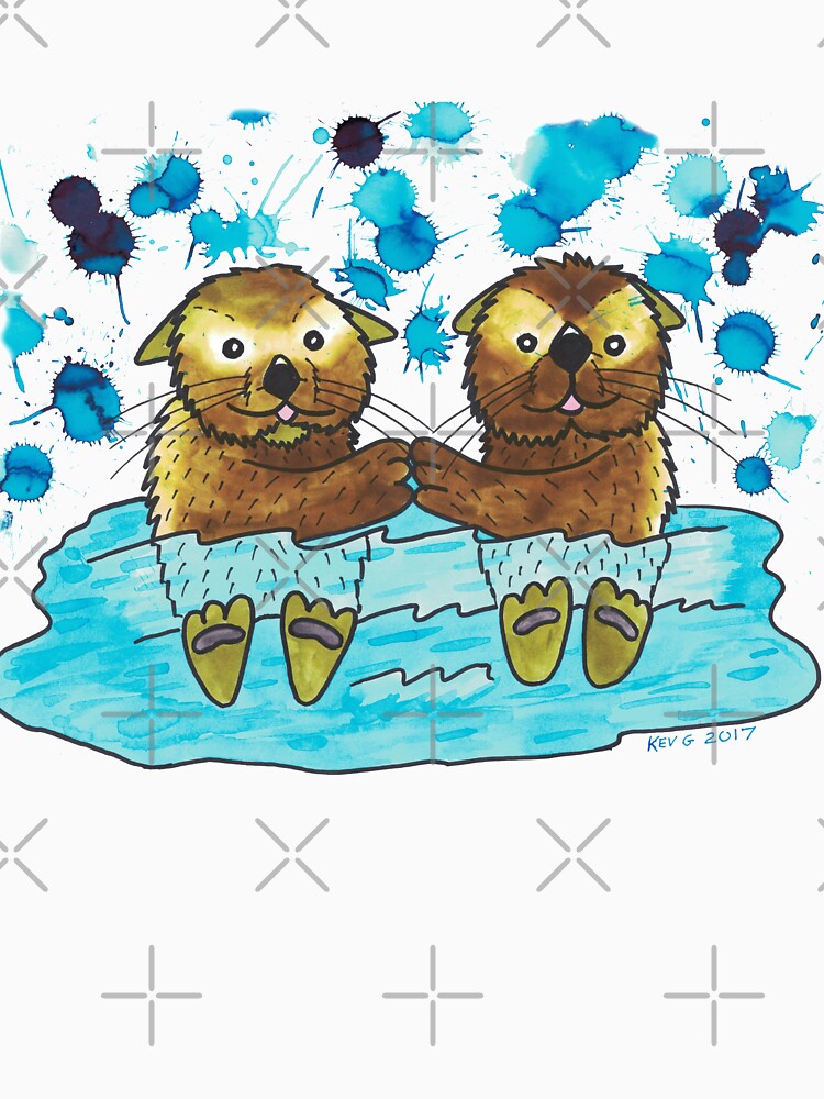 OTTER SPLATTER - Art By Kev G by ArtByKevG