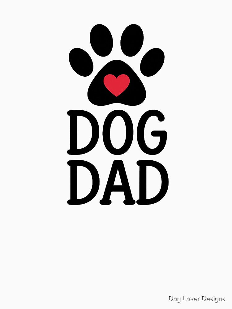 Dog Dad by Dog Lover Designs