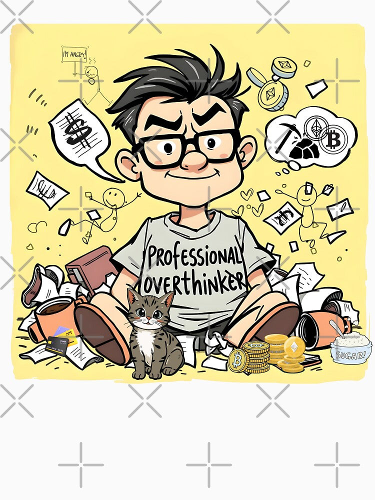 PROFESSIONAL OVERTHINKER MEN by TEEGRAF Design