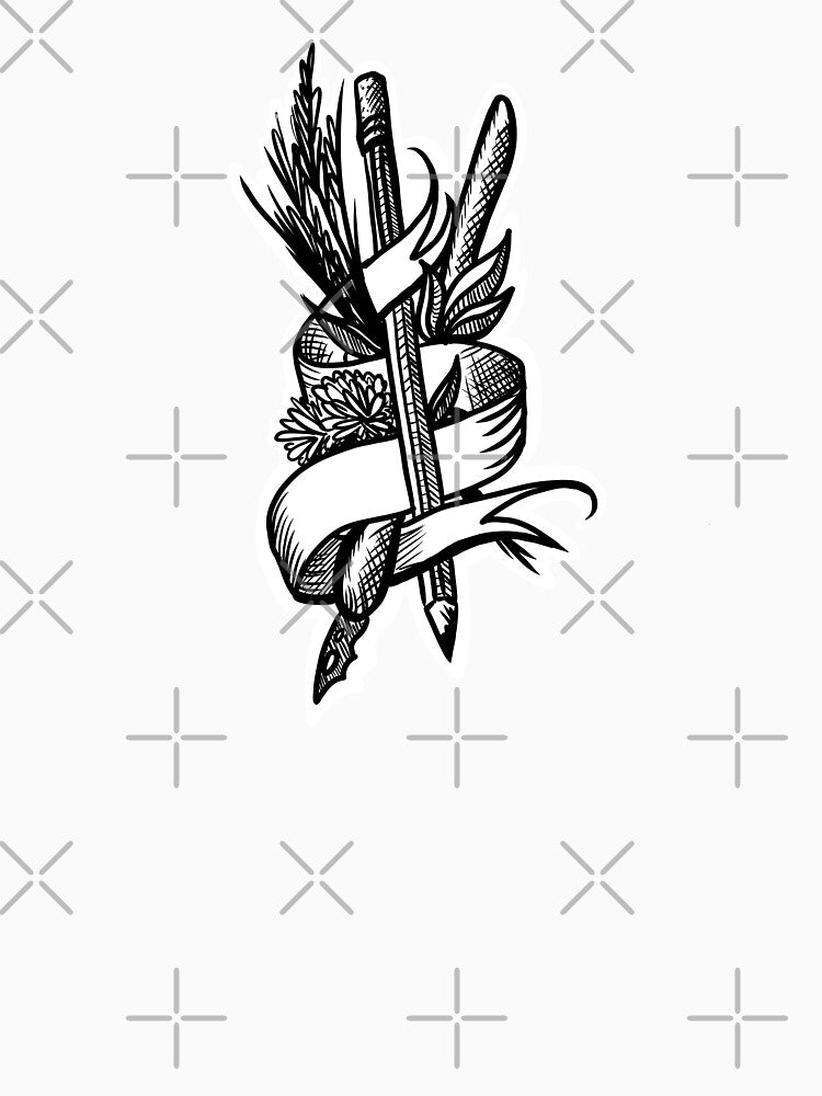 Tattoo Pen & Ink by Meg Riley