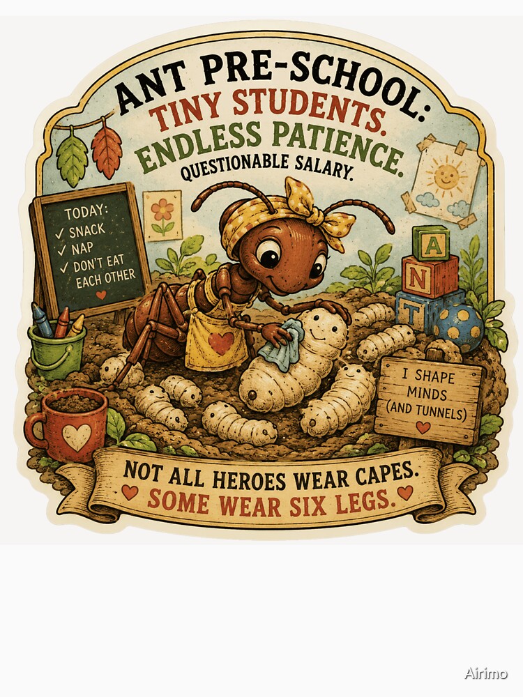 Ant Pre-School – Some Wear Six Legs by Airimo