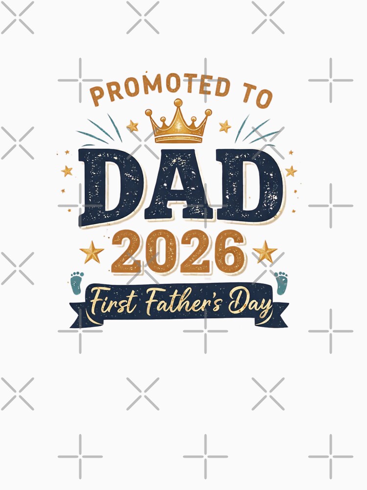 Promoted to Dad 2026 First Father’s Day Gift by vampbabe54