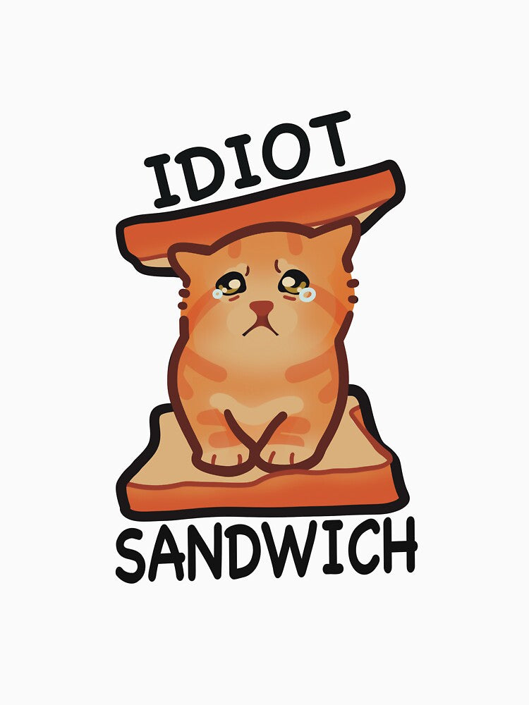 Idiot Sandwich Cat by parakeatz