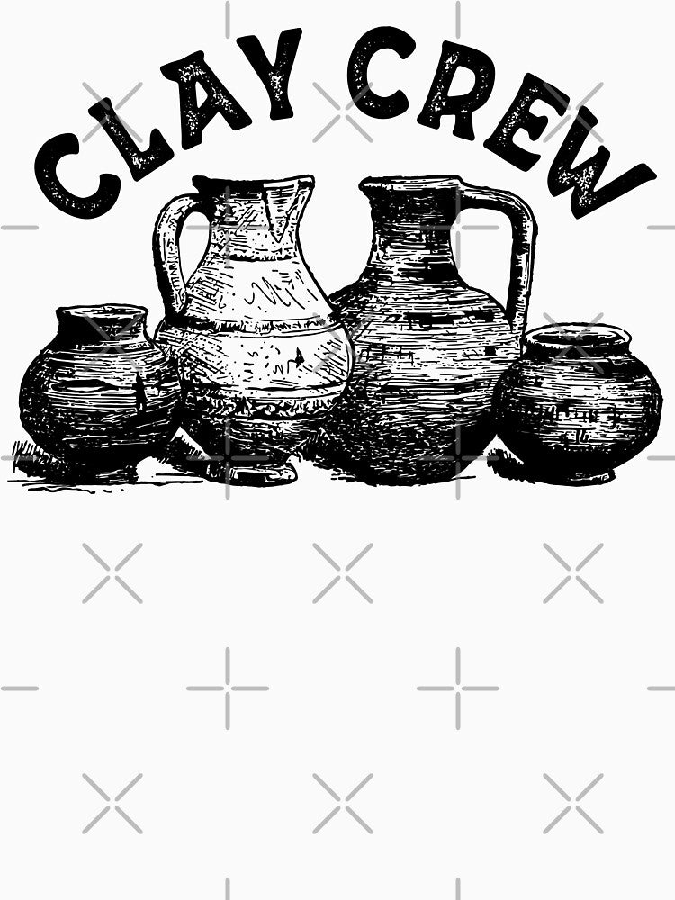 Funny Clay Crew Pottery Ceramicist Ceramic Artist by lanynx design