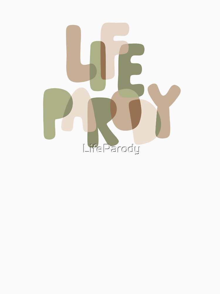 Life Parody Earth Tone Camouflage Logo by LifeParody