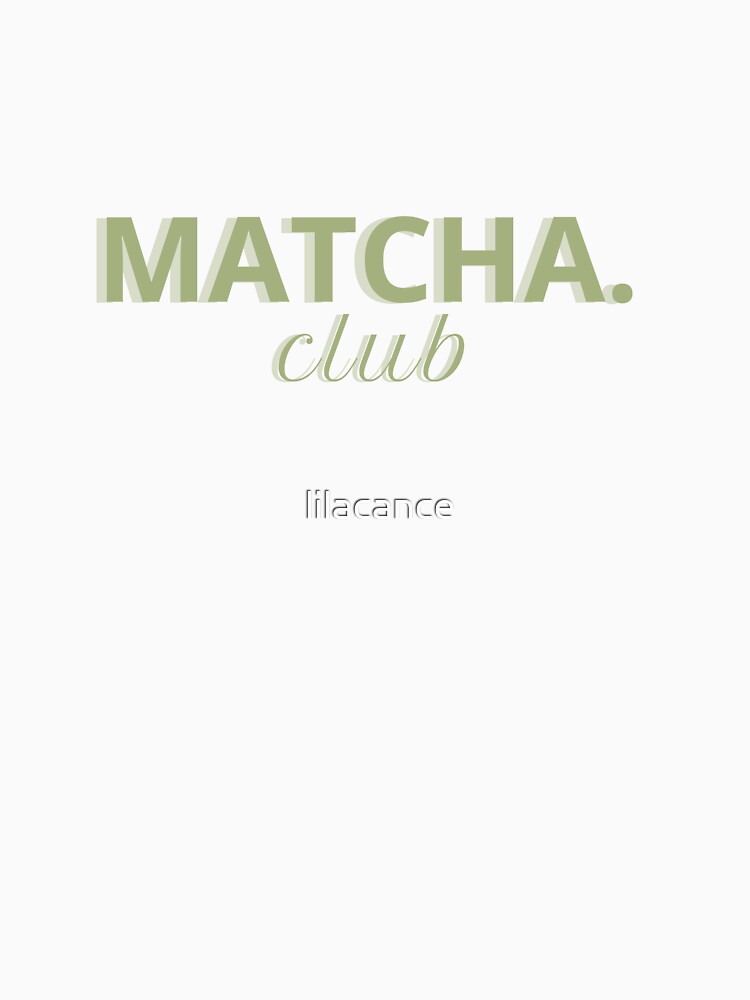 Matcha Club by lilacance