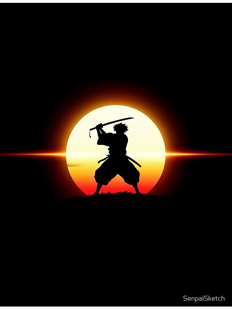 Shadow Samurai Horizon Glow by SenpaiSketch