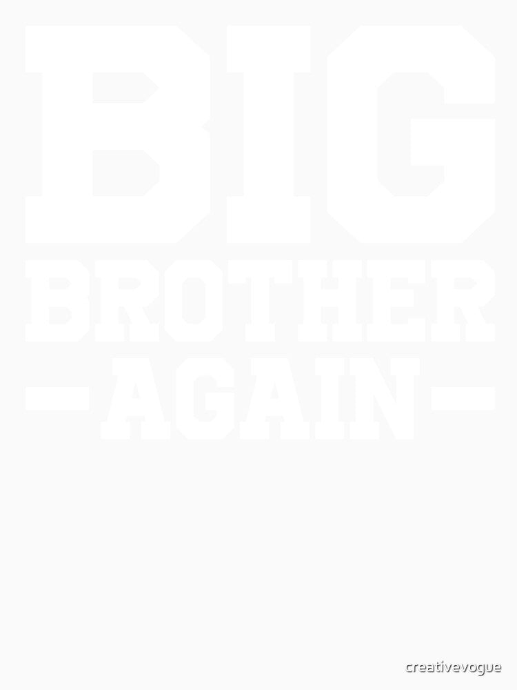 Big Brother Again Birthday Announcement by creativevogue