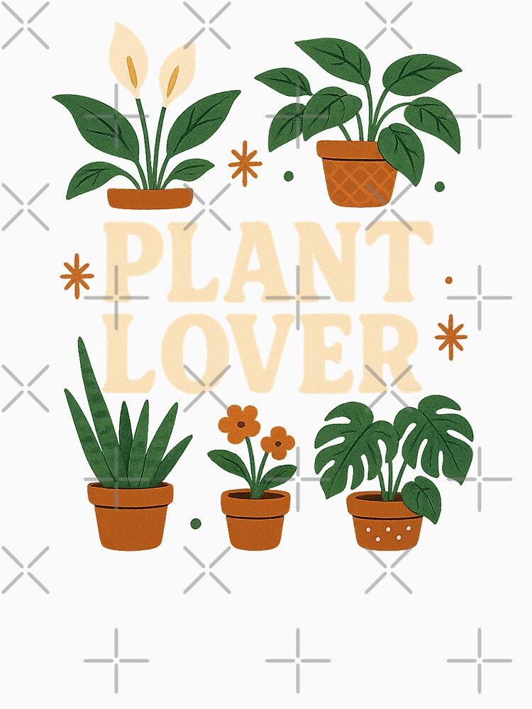 Plant Lover – Vintage Style Botanical Design for Urban Jungle Enthusiasts by Print-Zoo