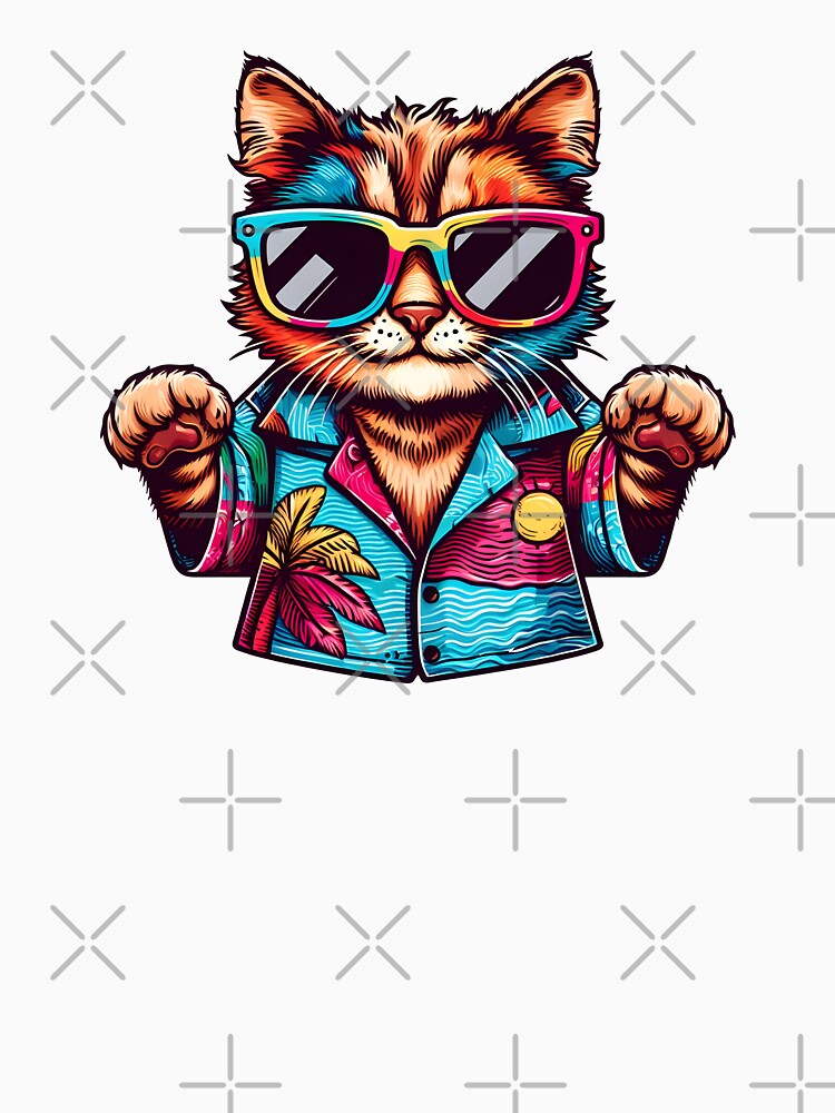 The cat is going to the beach by ArisaHong