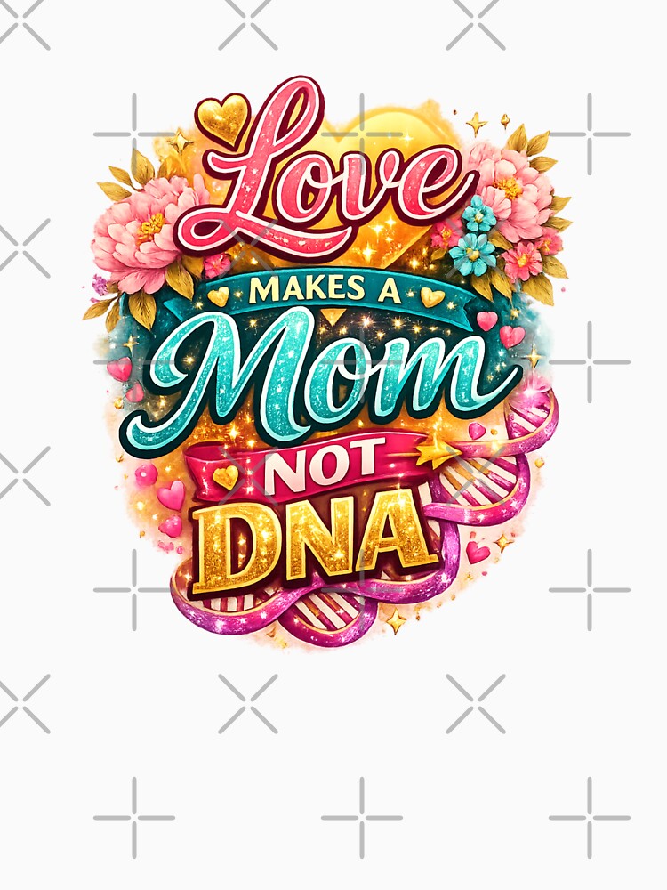 Love Makes a Mom Not DNA Meaningful Mom Gift by vampbabe54