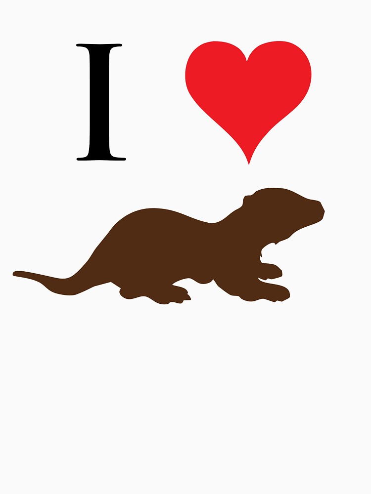 I Love Otters by jezkemp