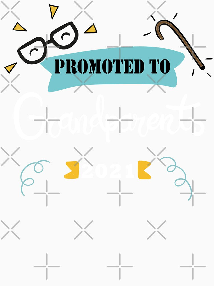 Promoted To Grandparents 2021, Grandma and Grandpa 2021, Cute Design Gift by OnlyPrint20