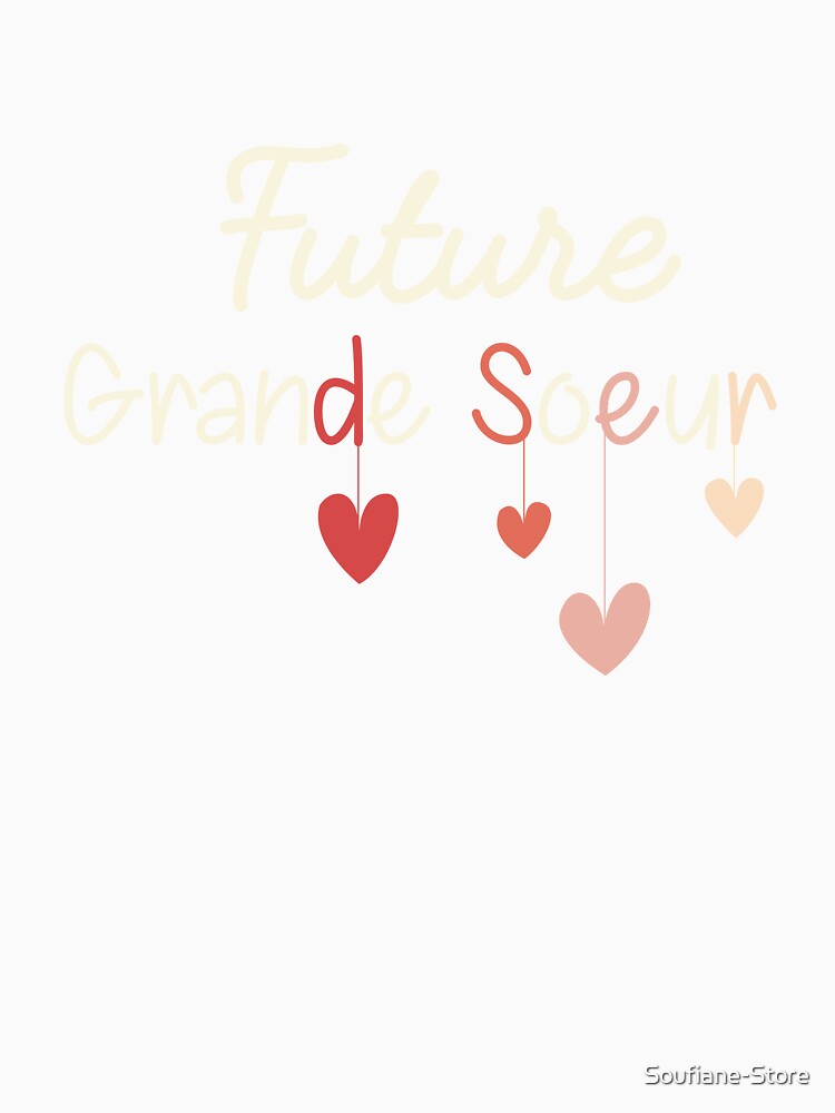 Future Grande soeur Simple Design Gift Ideas For Sister by Soufiane-Store