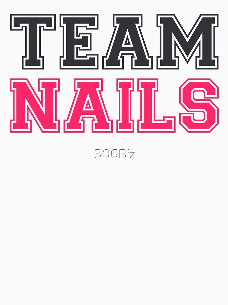 Team Nails for a nail tech by 306Biz