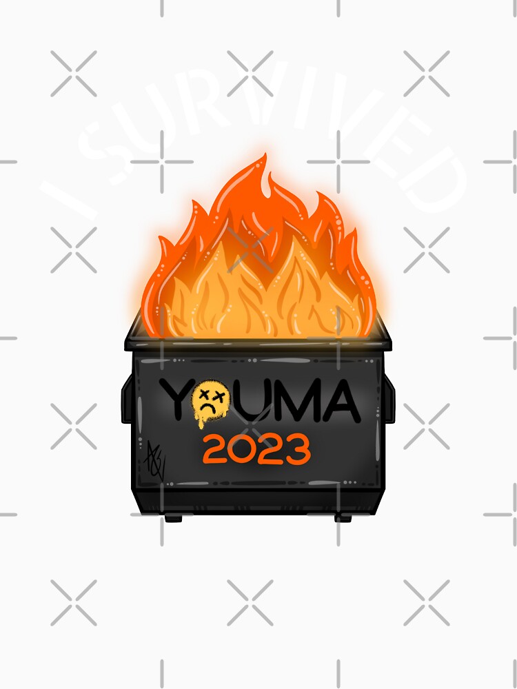 I Survived Youma 2023 (White Text) by AVermeerArt