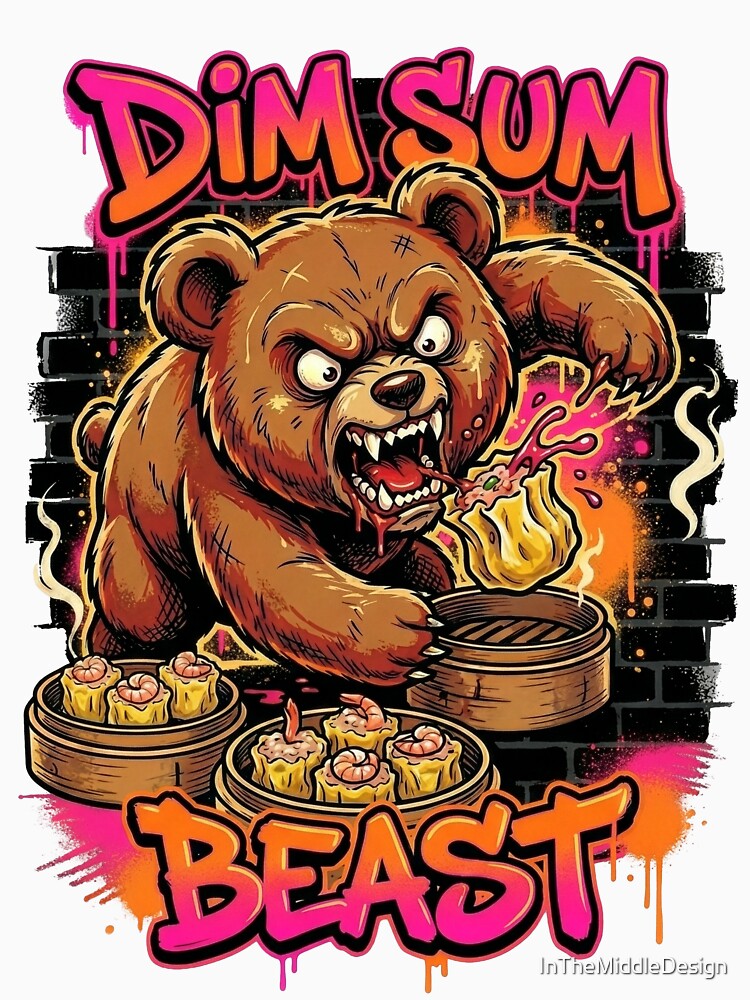 Dim Sum Beast Shu Mai by InTheMiddleDesign