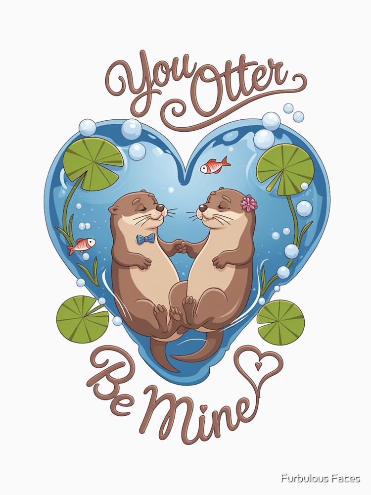 You Otter Be Mine: Whimsical Love by Furbulous Faces