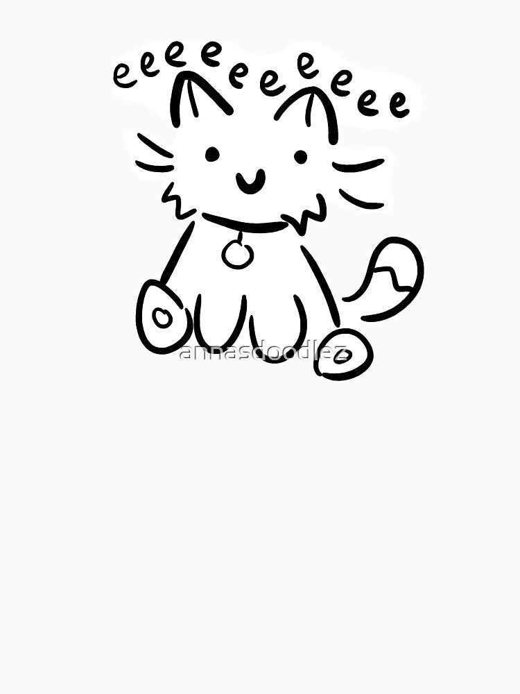 eeeeeeeeeeeee cat by annasdoodlez