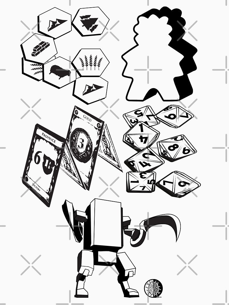 Analog Gamer - Black Print by APIProne