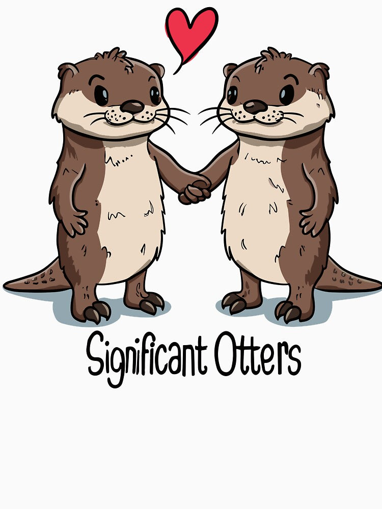 Significant Otters by Angry Swan Designs