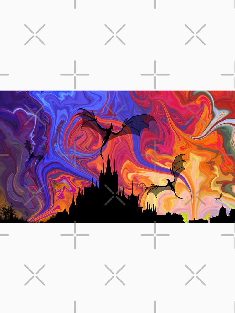 Dragons Night by druidwolfart