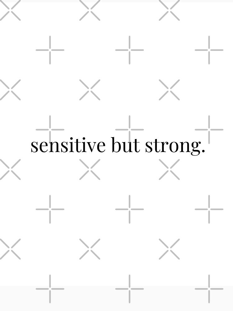 Sensitive but strong quote aesthetic by Cosasqueabrazan