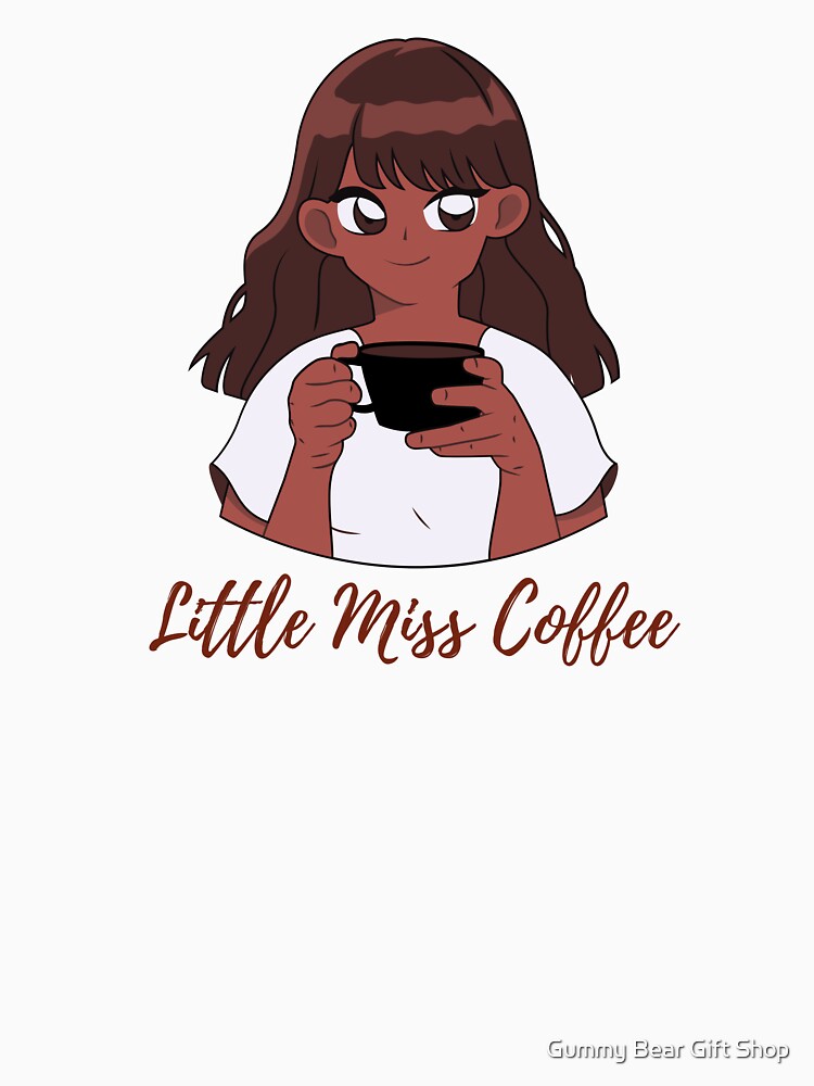 Little Miss Iced Coffee All Year Long - Coffee Girl by Gummy Bear Gift Shop