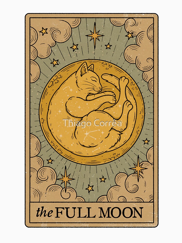 The Full Moon - Lunar Cats by Thiago Corrêa