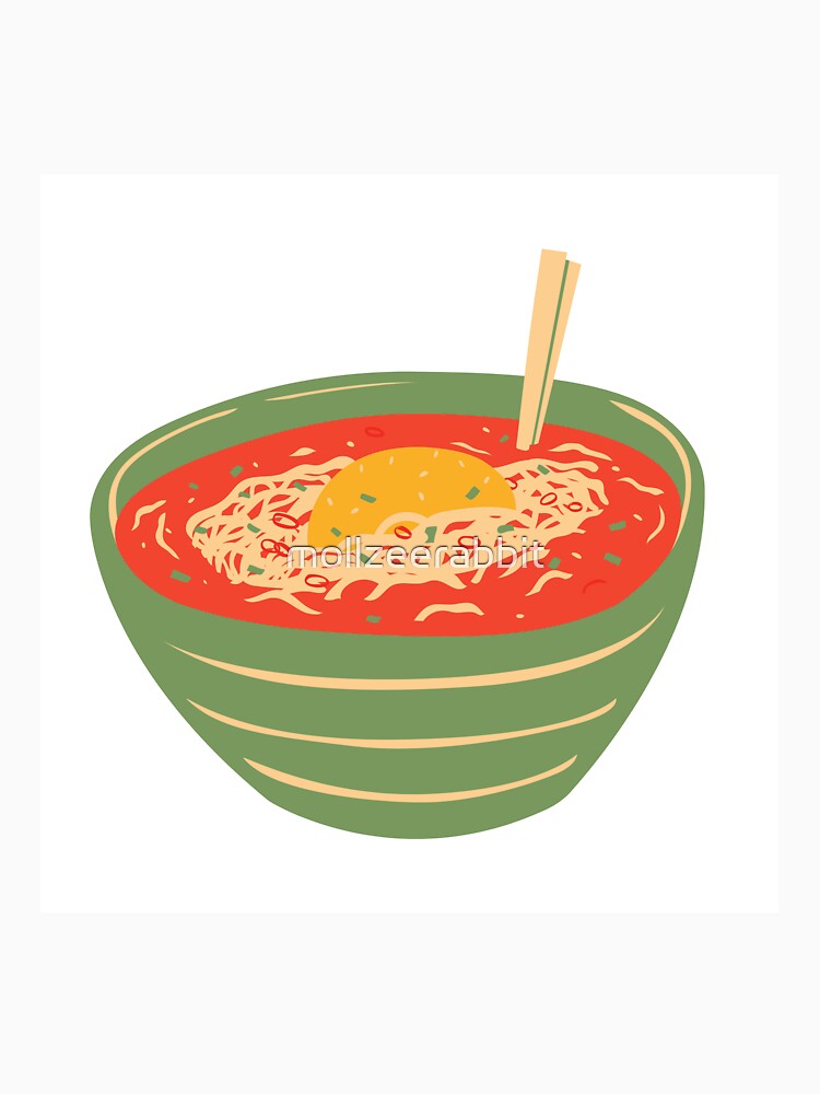 Korean Spicy Ramyun Noodles by mollzeerabbit