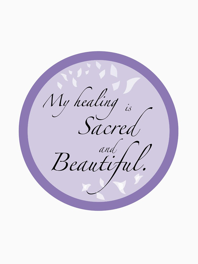 Healing Circle Affirmation by Lemon-Thyme-Art