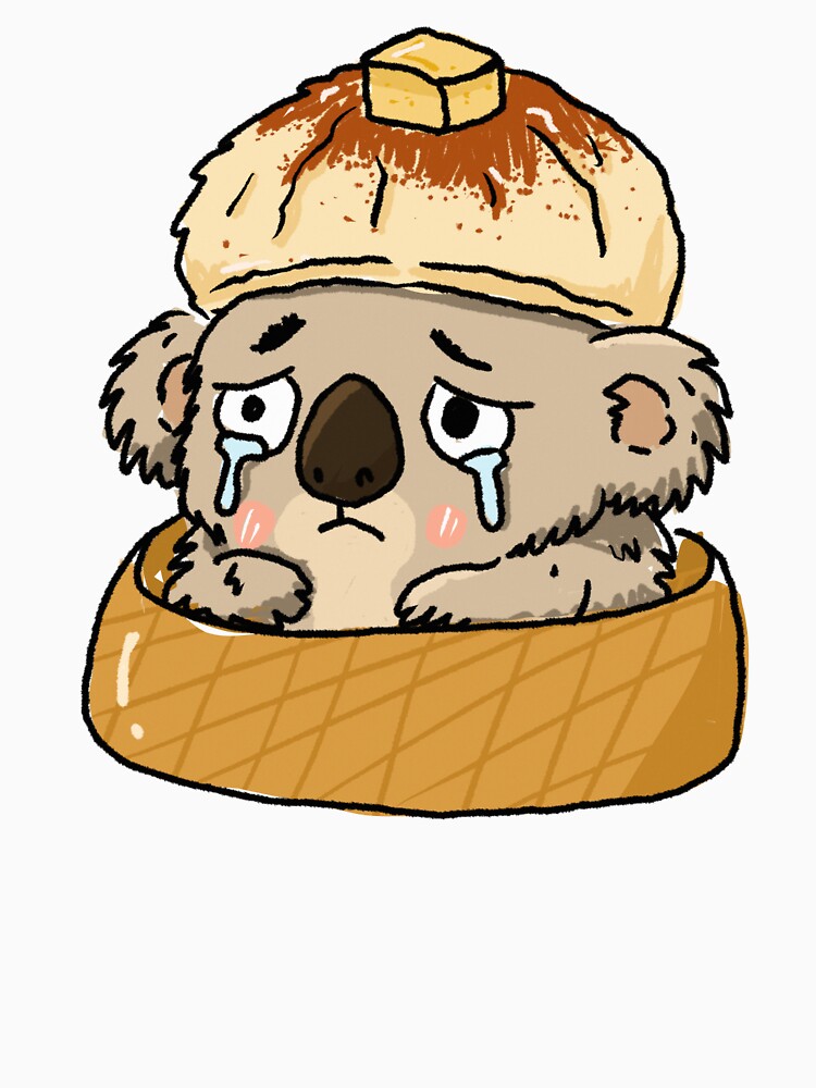 Awkward Animal Dumpling Hat Club - Buttered Feelings Koala by chupichapa