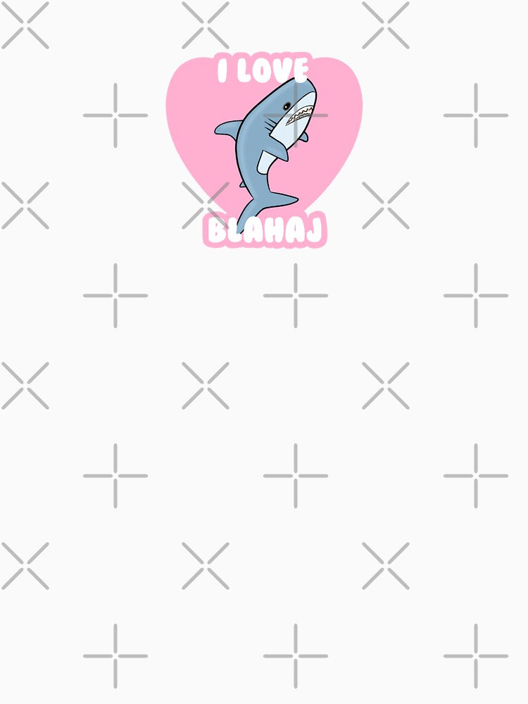 i love blahaj by hatchiart