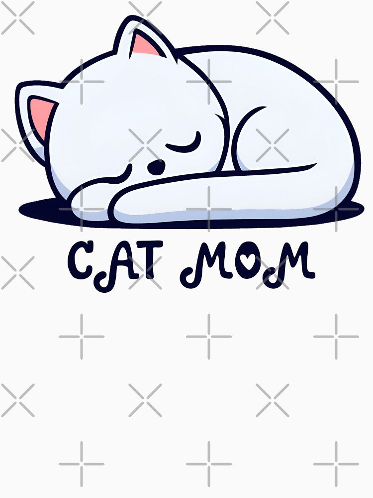 Cat Mom Sleeping by ArisaHong