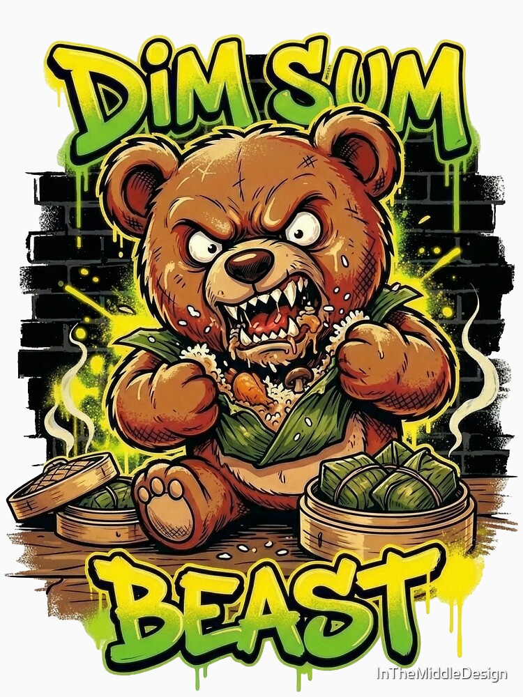 Dim Sum Beast Lo Mai Gai by InTheMiddleDesign
