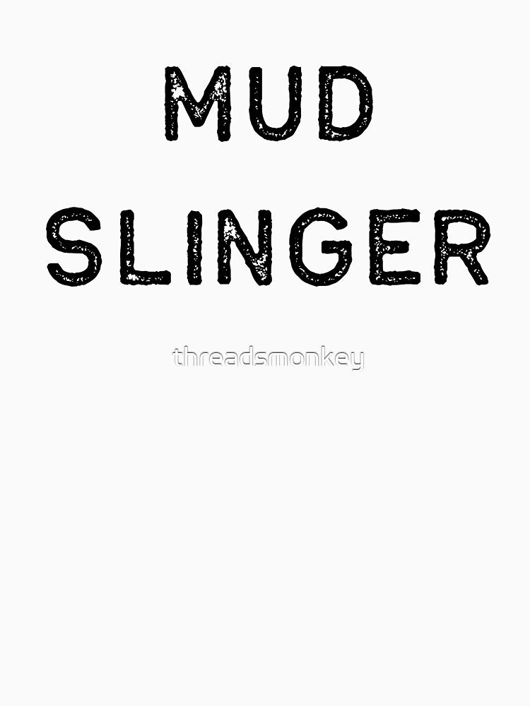 Pottery Design Mud Slinger Dark Clay Ceramics Artist Clay Funny Gift by threadsmonkey